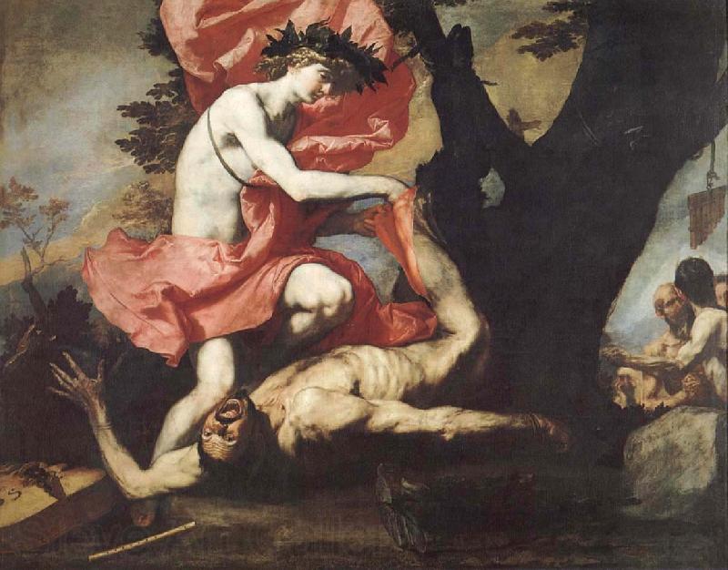 Jusepe de Ribera Marsyas flas